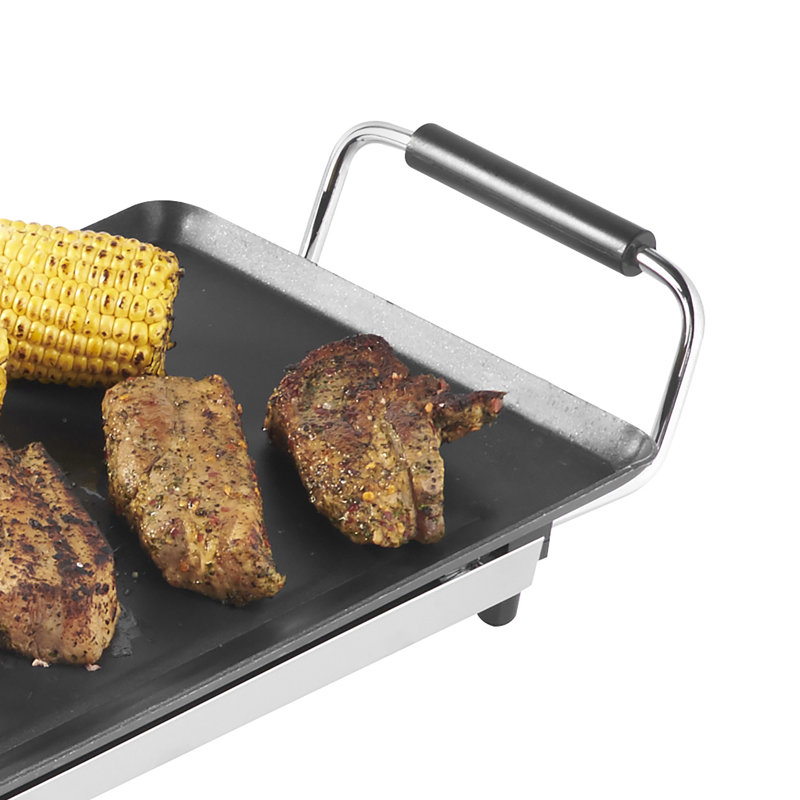 VonShef Electric XXL Teppanyaki Barbecue Table Grill Griddle & Reviews